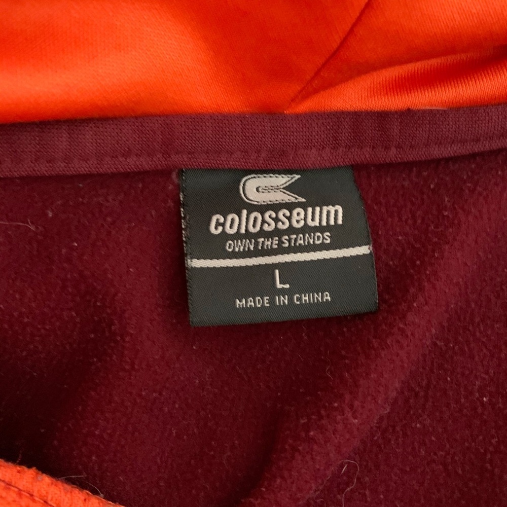 MENS Virginia Tech Hoodie Size Large - Picture 9 of 12